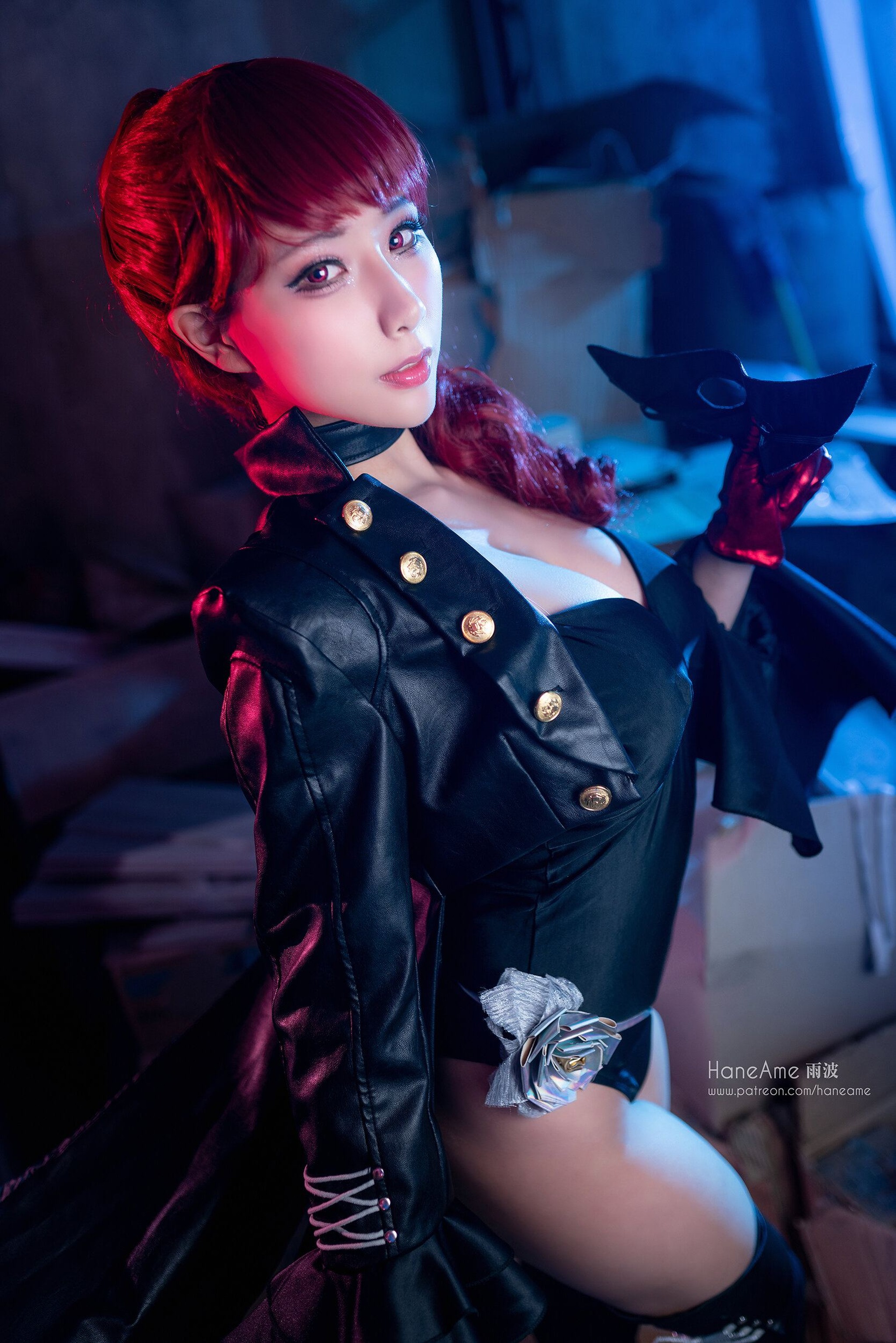图片[1]-雨波_HaneAme – NO.052 Persona 5 Kasumi 芳泽霞[11P]-XikXak